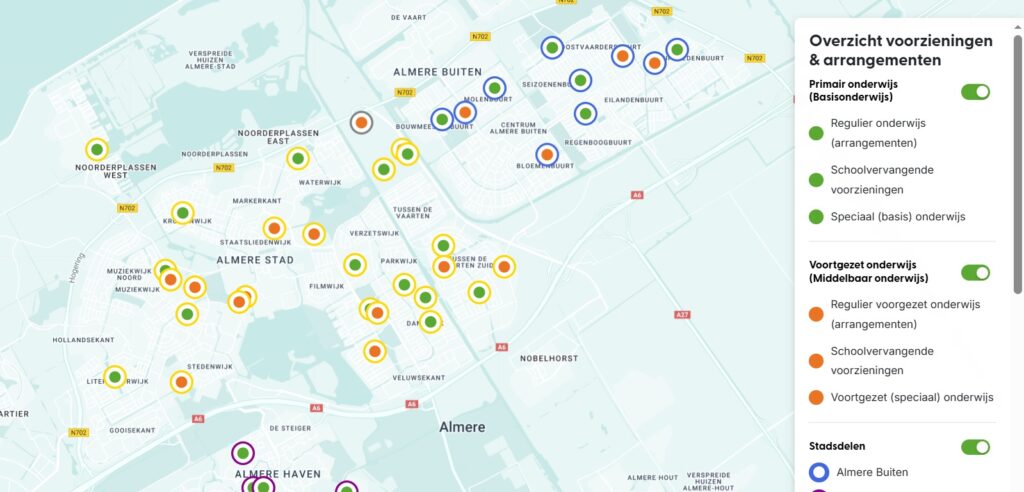 voorzieningen en arrangementen